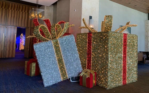 Life size gift boxes